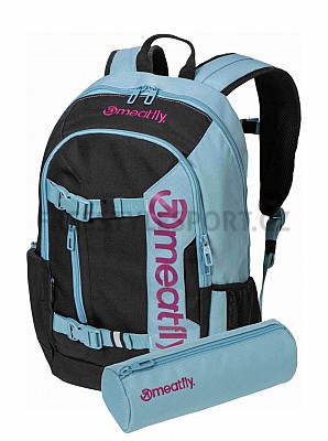 Meatfly Batoh BASEJUMPER AQUA PINK 22L