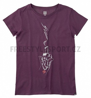 Triko dámské DC Hand Gun Pot Purple