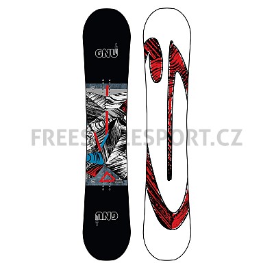 Snowboard GNU ASYM CARBON CREDIT BTX  2019/20