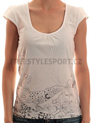 Triko Rip Curl Euphoria V Neck Tee
