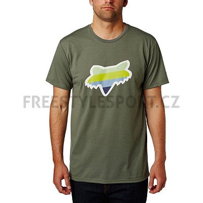 Triko pánské FOX Draftr Head SS Tech Tee
