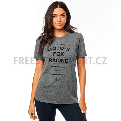 Triko dámské FOX Darkside Ss Bf Crew Rl Sleeve
