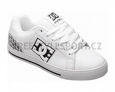Boty pánské DC Stock White Black Print