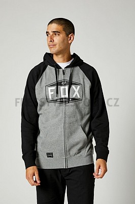Mikina FOX Emblem Zip Raglan Fleece