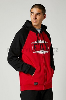 Mikina FOX Emblem Zip Raglan Fleece