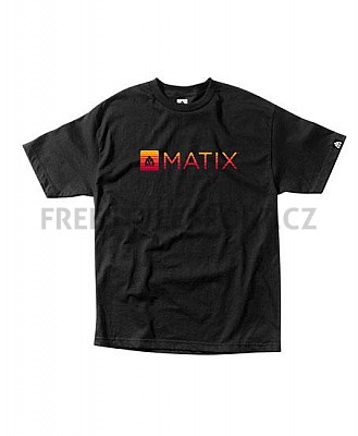 Triko pánské Matix Monolin Fills Tee Black