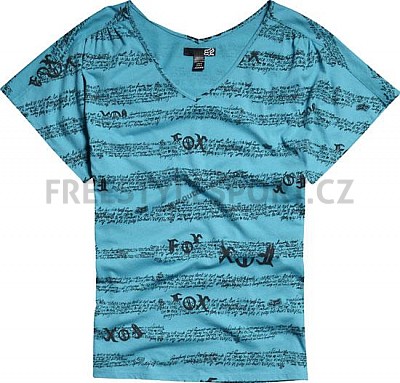 Triko Fox Lyrical V Neck Wedge Tee