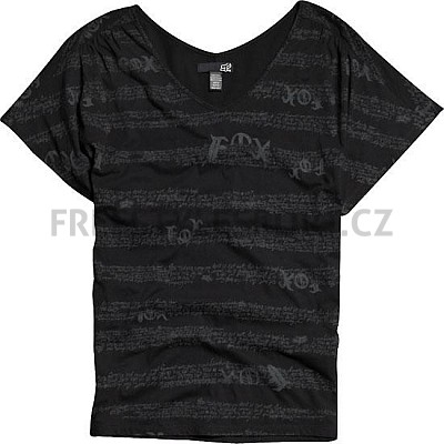 Triko Fox Lyrical V Neck Wedge Tee
