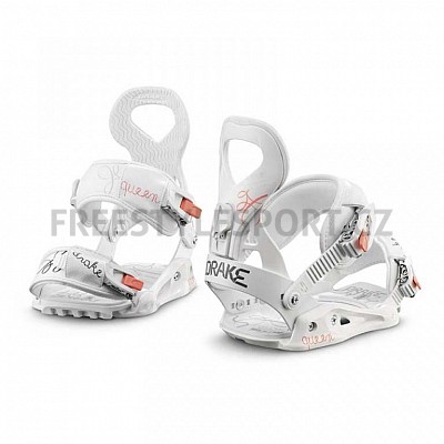 Snowboardové vázání Drake Queen White 12/13