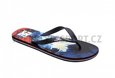 Sandále DC Spray Graffik Black Bright Royal