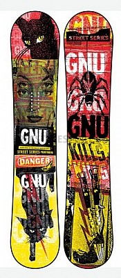 Snowboard GNU Street Series BTX 157 cm