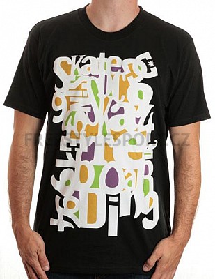 Skate triko DC Fonts