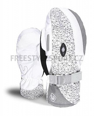 Rukavice na snowboard dámské Level Explorer W Mitt White 12/13