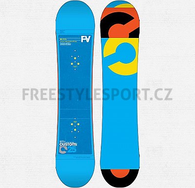 Snowboard Burton Custom Smalls Blue 12/13