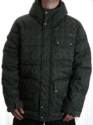 Bunda Rip Curl Yarn Dyed Check Puffer