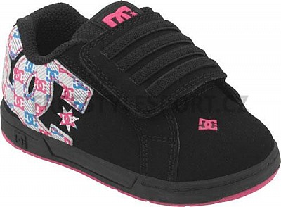 Boty DC Toddlers Court Graffik Velcro 2