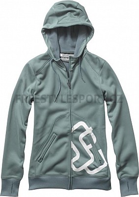 Mikina dámská Special Blend Cypher Bonded Fleece Grey Skull