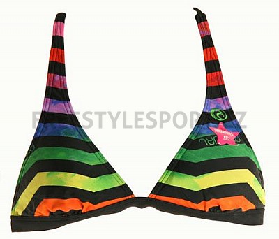 Plavky Rip Curl Hysteria Stripe Fixed Halter