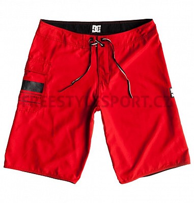 Plavky pánské DC FOLLIS - ATHLETIC RED SP13