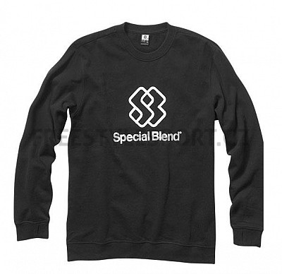 Mikina pánská Special Blend Stack Crew Blackout