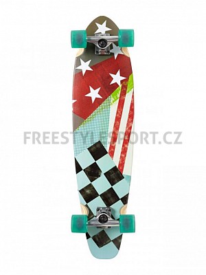 Longboard QUIKSILVER CUT LOOSE - White SP13