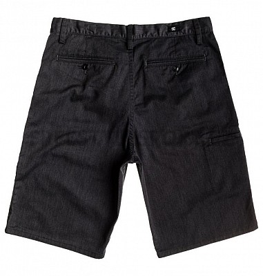 Kraťase pánské DC WORKER SHORT - CHARCOAL PINSTRIPE SP13