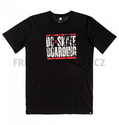 Triko pánské DC SLIPPAGE - BLACK SP13