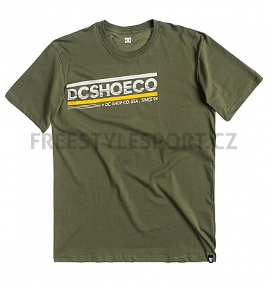 Triko pánské DC THROW IT BACK - MILITARY SP13
