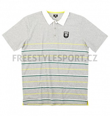 Triko pánské DC JOLEN SS POLO - HEATHER GREY SP13