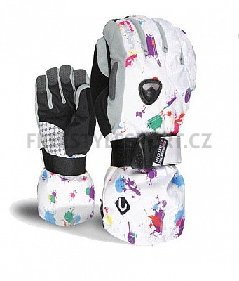 Rukavice na snowboard dámské Level Butterfly PK Rainbow 12/13