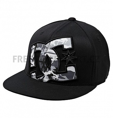 Kšiltovka dětská DC YA HEARD 210 - Black Camo SP13