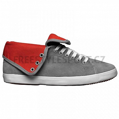 Boty dámské C1RCA Natasha HT Drizzle Gray Risk Red