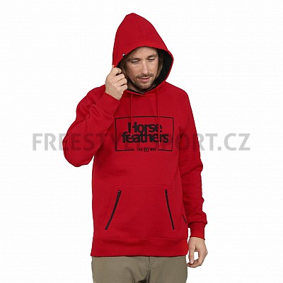 Mikina HORSEFEATHERS LABEL SWEATSHIRT
