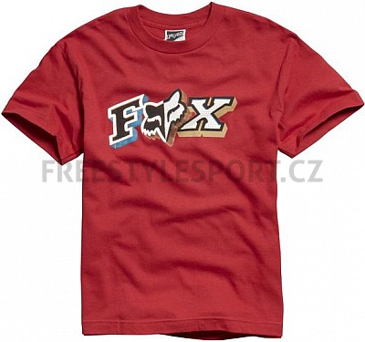Skate triko Fox Only Scrabble