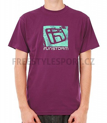 Triko dětské Funstorm NIG Fuchsia