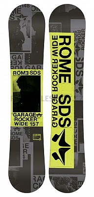 Snowboard Rome Garage Rocker 157 cm Wide