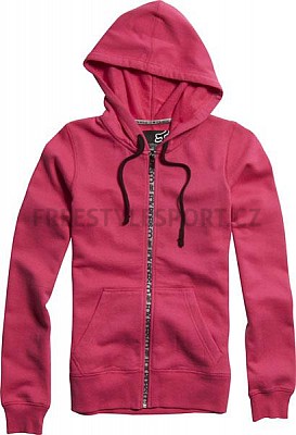 Mikina dámská Fox Shine on Zip hoody Fuchsia