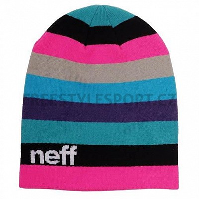 Čepice zimní NEFF Rainbow Pink