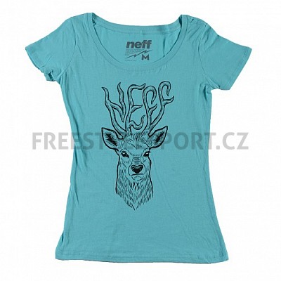 Triko dámské Neff ATNLERS SCOOP NECK TEE