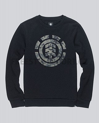 Mikina pánská ELEMENT BARK LOGO CREW