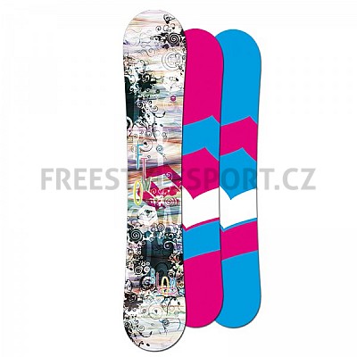 Snowboard dámský FTWO BLOOM Camber 15/16