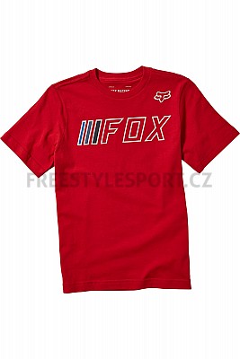 Triko dětské FOX Youth Brake Check Ss Tee