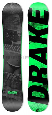 Snowboard  pánský DRAKE DF3 16/17