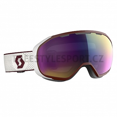 Brýle SCOTT White/Merlot Green 2019/20