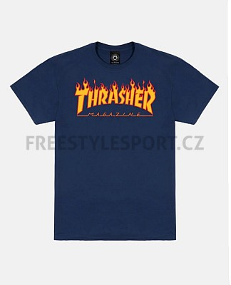 Triko THRASHER FLAME LOGO