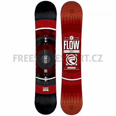 Snowboard pánský FLOW MERC BLACK 13/14