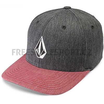 Kšiltovka VOLCOM FULL STONE HEATHER XFIT