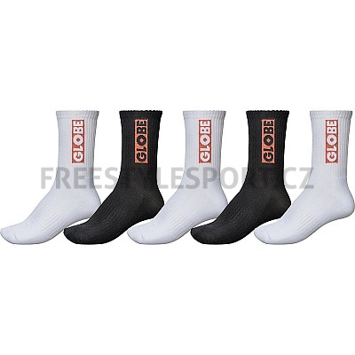 Ponožky GLOBE Bar Crew Sock