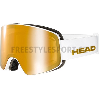 Brýle HEAD HORIZON PREMIUM +SPARELENS GOGGLE WHITE LENS YELLOW 2021/22