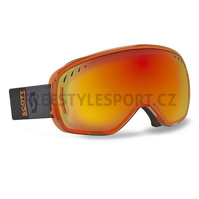 Brýle Scott LCG black/orange red chrome 13/14